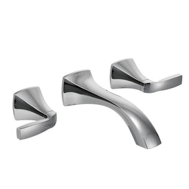 Voss Two Handle Wall-Mount Bathroom Faucet