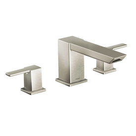 90 Degree Two Handle High-Arc Roman Tub Faucet without Handshower