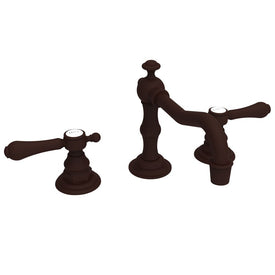 Chesterfield Two Handle Widespread Bathroom Faucet with Drain