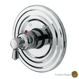 Metropole Round Thermostatic Valve Trim with Lever Handle