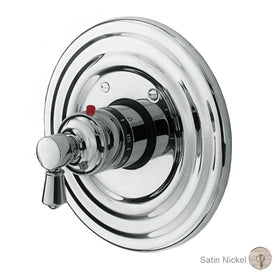 Metropole Round Thermostatic Valve Trim with Lever Handle