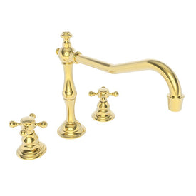 Chesterfield Two Handle Widespread Kitchen Faucet without Sprayer