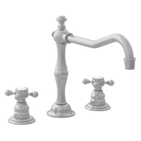 Chesterfield Two Handle Widespread Kitchen Faucet without Sprayer