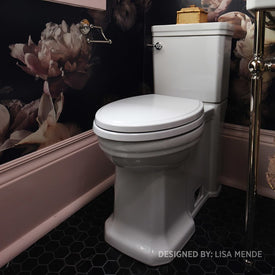 Fitzgerald Elongated Two-Piece Toilet with Left-Hand Trip Lever