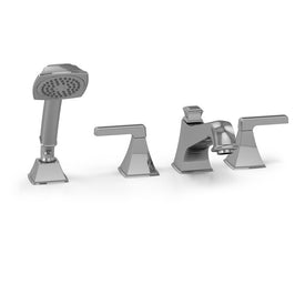 Connelly Two Handle Roman Tub Filler with Handshower