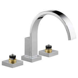 Siderna Two Handle Roman Tub Faucet without Handles