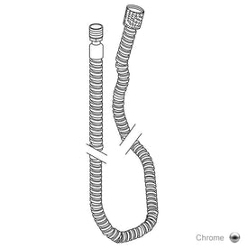 Replacement 59" Spiral Sprayer Hose for Kitchen Faucet