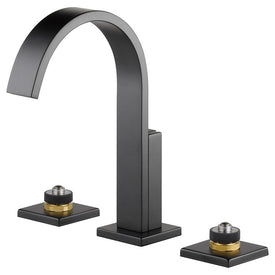 Siderna Two Handle Widespread Bathroom Faucet without Handles