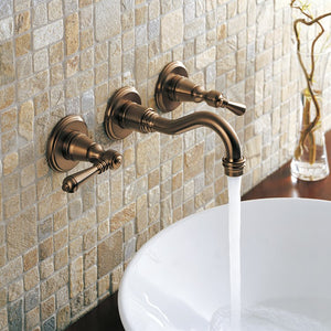 65836LF-BN Bathroom/Bathroom Sink Faucets/Wall Mounted Sink Faucets