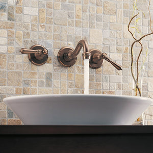 65836LF-PN Bathroom/Bathroom Sink Faucets/Wall Mounted Sink Faucets