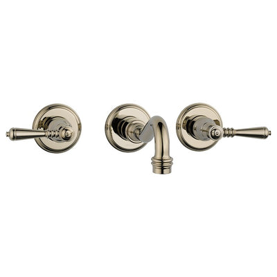 Product Image: 65836LF-PN Bathroom/Bathroom Sink Faucets/Wall Mounted Sink Faucets