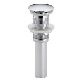 Replacement Push Button Pop-Up Drain Assembly without Overflow