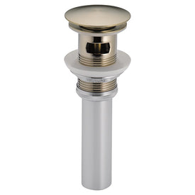 Replacement Push Button Pop-Up Drain Assembly with Overflow