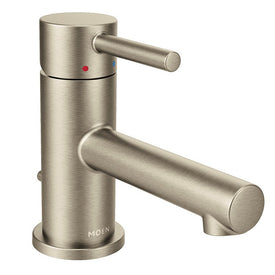 Align Single Handle Low Arc Bathroom Faucet with Pop-Up Drain