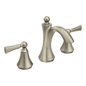 Wynford Two Handle High Arc Widespread Bathroom Faucet with Lever Handles