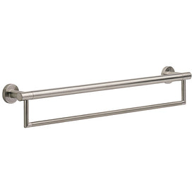 Contemporary 24" Towel Bar with Assist Bar