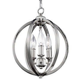Corinne Three-Light Globe Pendant