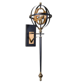 Rondure Single-Light Torchiere Wall Sconce by Carolyn Kinder
