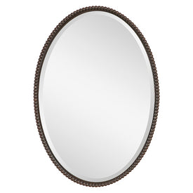 Sherise Bronze Oval Mirror