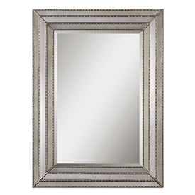 Seymour Antique Silver Mirror