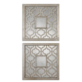 Sorbolo Squares Decorative Mirror Set of 2