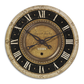 Auguste Verdier 27" Wall Clock