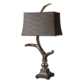 Stag Horn Table Lamp by Carolyn Kinder