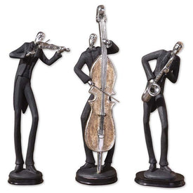 Musicians Decorative Figurines Set of 3