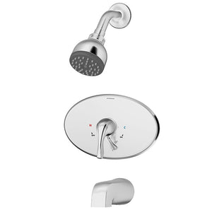 S-9602-PLR-OP Bathroom/Bathroom Tub & Shower Faucets/Tub & Shower Faucet with Valve