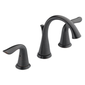 Lahara Two Handle Widespread Bathroom Faucet with Drain