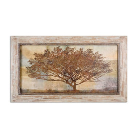 Autumn Radiance Sepia Framed Wall Art by Grace Feyock