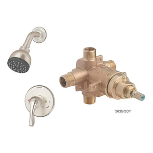 9601-PLR-STN Bathroom/Bathroom Tub & Shower Faucets/Shower Only Faucet with Valve