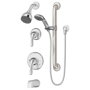 9606-PLR-1.5 Bathroom/Bathroom Tub & Shower Faucets/Tub & Shower Faucet with Valve