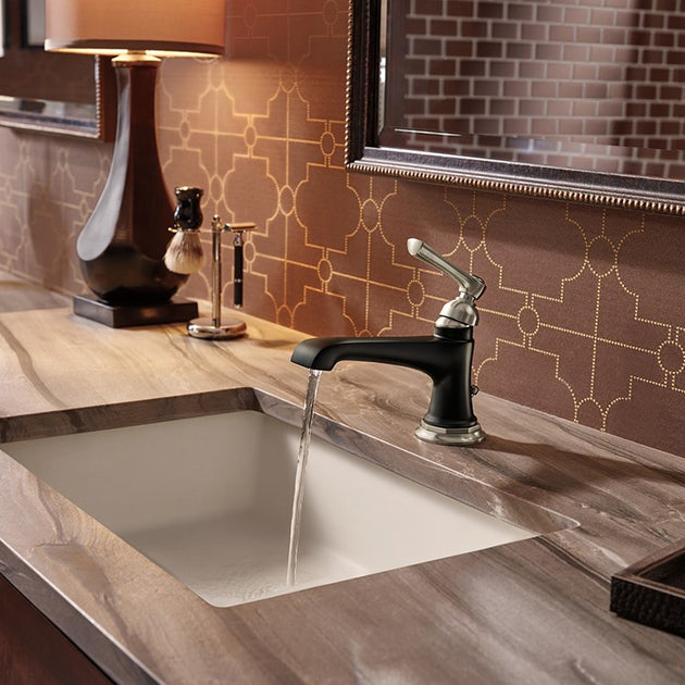 Rook Single Handle Bathroom Faucet with Pop-Up Drain | Riverbend Home