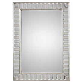 Lanester Silver Leaf Wall Mirror