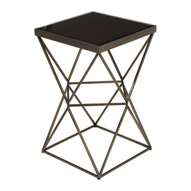 Uberto Caged Frame Accent Table by David Frisch