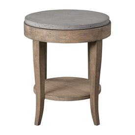 Deka Round Accent Table by Matthew Williams