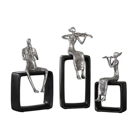 Musical Ensemble Statues Set of 3