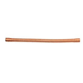 Water Heater Connector Copper Flexible 3/4x15" Female Sweat Copper