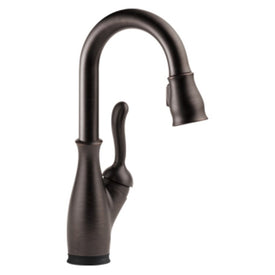 Leland Single Handle Pull Down Bar/Prep Faucet with Touch2O Technology