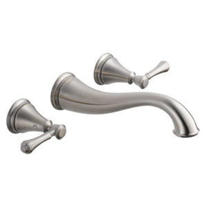 T3597LF-SS-WL Bathroom/Bathroom Sink Faucets/Wall Mounted Sink Faucets