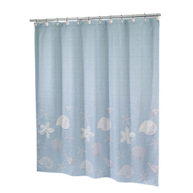 Sequin Shells 72" x 72" Shower Curtain