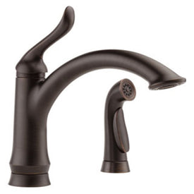 Linden Single Handle Kitchen Faucet with Side Sprayer