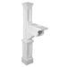 5810-W Outdoor/Mailboxes & Address Signs/Mailbox Posts