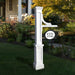5812-W Outdoor/Mailboxes & Address Signs/Address Sign Posts