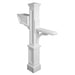 5830-W Outdoor/Mailboxes & Address Signs/Mailbox Posts