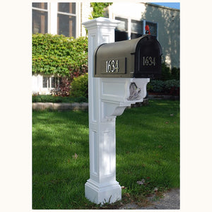 5846-W Outdoor/Mailboxes & Address Signs/Mailbox Posts