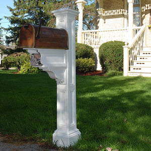 5846-W Outdoor/Mailboxes & Address Signs/Mailbox Posts