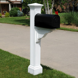 5852-W Outdoor/Mailboxes & Address Signs/Mailbox Posts