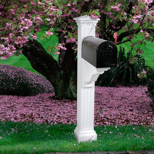 5852-W Outdoor/Mailboxes & Address Signs/Mailbox Posts